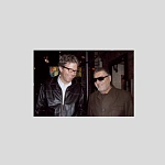 Джонатан Франзен и Роман Каплан в «Русском самоваре». Фотографии. 